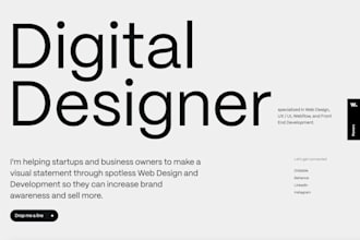 design or redesign responsive unique website