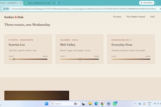 create a simple responsive HTML and CSS webpage