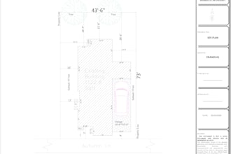 create site plan and plot plan for city permit very quickly in autocad