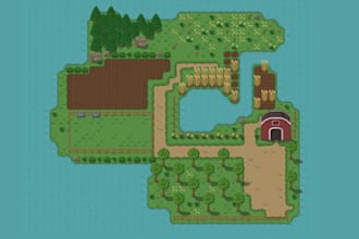 create pixel art tileset tile map pixel character retro game art sprite sheet