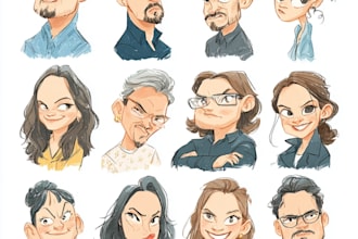 draw a caricature, cartoon caricatures