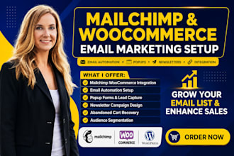 do mailchimp woocommerce integration email automation popup form email campaign