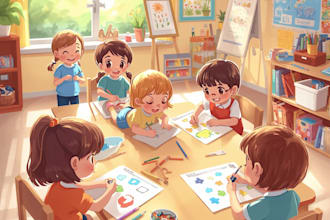 design kindergarten kids tracing, and activity worksheets