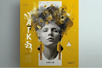 illustrate and design a poster for your needs