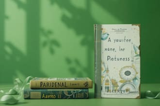 design professional book covers without ai