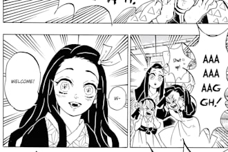 draw manga comic anime manga comic book webtoon comic illustration manga comic