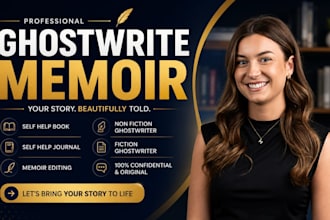 be your memoir ghostwriter, autobiography and personal memoir writer
