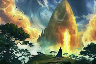 illustrate fantasy and concept art