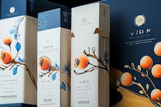 design box packaging, product packaging design
