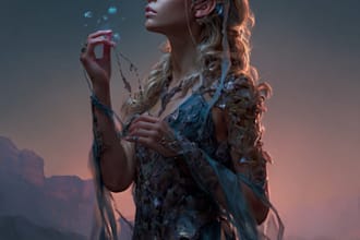 fantasy aw your fantasy character illustration