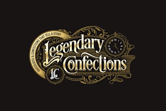 design a classic retro vintage hipster or hand lettering logo