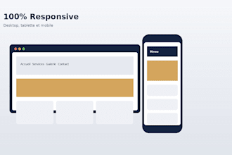 design a professional showcase website for your business in 48h
