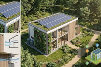 create stunning sustainable architecture visualizations and eco renders