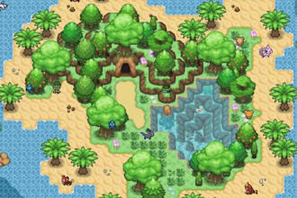 create pixel art game asset map tilemap and tileset for your game