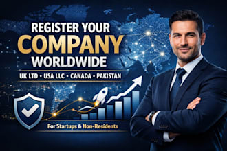 register your company abroad, uk, usa, canada, pakistan, more