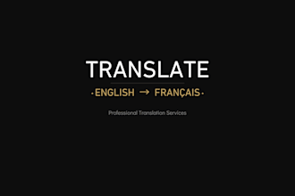 translate your video script from english to french naturally