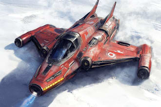 make sci fi spaceship design