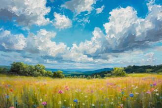 paint a real oil painting on canvas
