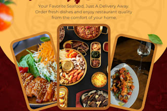 create a professional restaurant brand kit