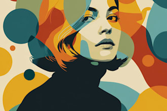 create surreal, psychedelic, abstract art