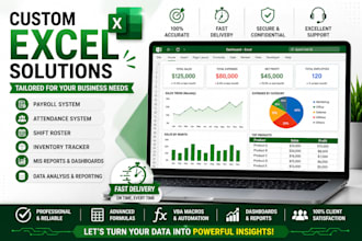 create professional excel dashboards reports and automation