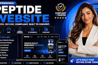 peptide website design research peptide peptide store peptide website ecommerce