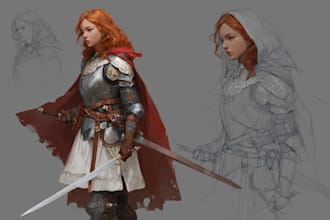 create a custom dnd character art