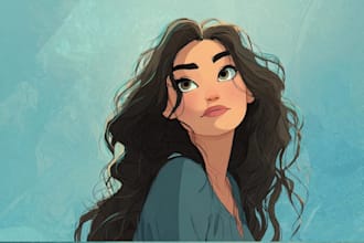 design yourself a disney cartoon portrait