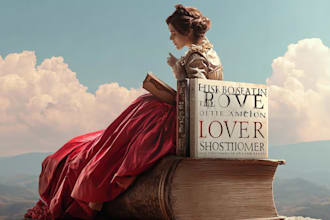 design most selling book cover children, fantacy, romance