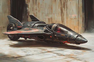 make sci fi spaceship design