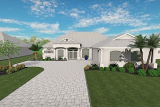 design frontyard backyard pool deck gazebo fire pit and landscape design