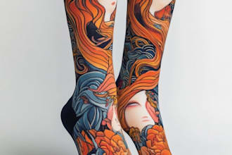socks design unique socks design