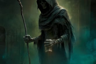 illustrate handmade horror monsters and characters