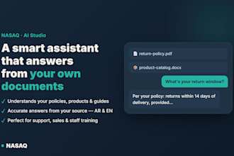 build a custom gpt or rag assistant trained on your documents