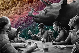 dnd character art and dnd character art