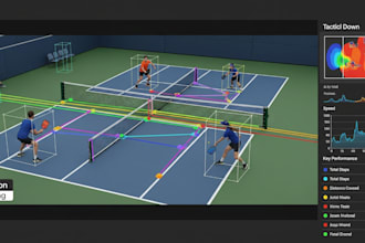 develop sports analytics player tracking ball tracking and athlete pose estimate