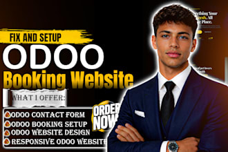 design odoo website for salon, cleaning, coach or consultant to boost sales