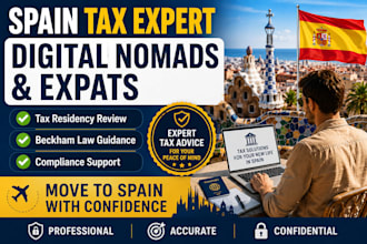 help digital nomads and expats navigate spanish taxes