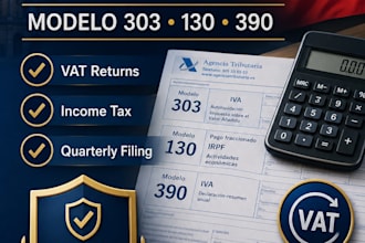 file your spain autonomo taxes modelo 303 130 and 390