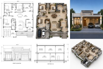 do autocard 2d floor plan 3d floor plan design architecture 3d modelling autocad