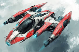 do sci fi spaceship design