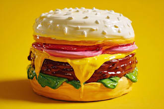 turn your food into a fun cartoon pop art character illustration