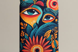 design artistic pouch and packaging