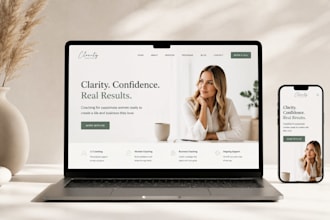 build wix website for coach consultant mentor life coach business booking site
