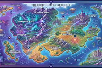 design fantasy maps, interactive maps, and gis mapping solutions