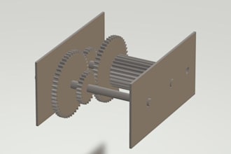 design 3d mechanical parts in autocad