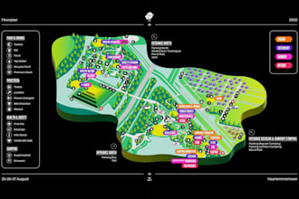create isometric maps event maps festival maps venue maps and location maps