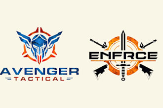 design stunning military logo and badge patch design