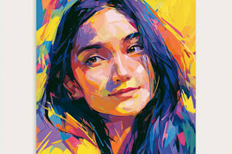 abstract painting art or color abstract art