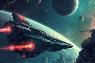 sci fi illustration and sci fi art
